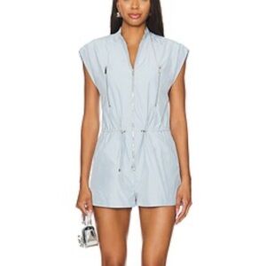 Amanda Uprichard Neville romper aero gray one piece jumpsuit Revolve S